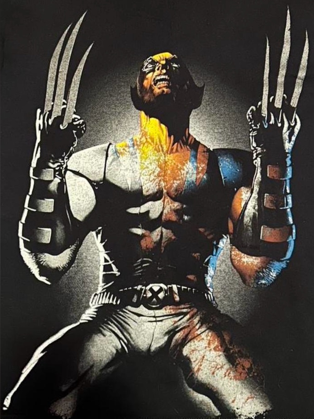 Classic Wolverine 16×20 Framed Textile Wall Art